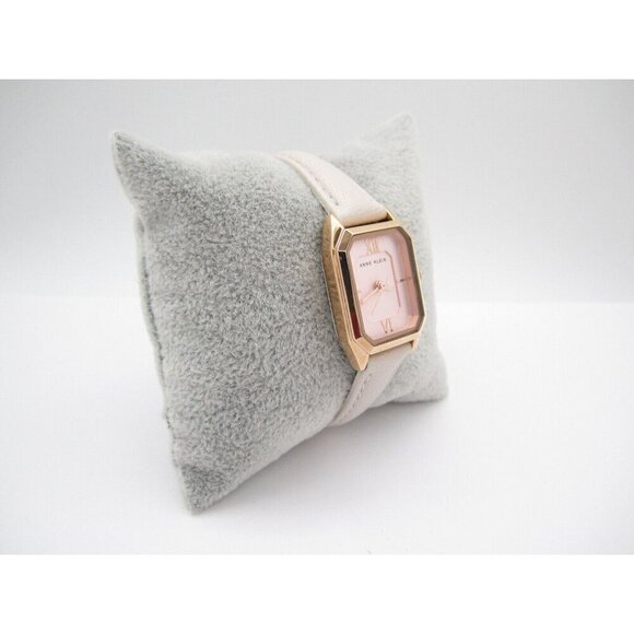 Women Anne Klein Quartz WR Analog 20mm Tank Style Watch (G985) "New Battery" - Picture 6 of 9